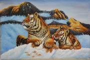 unknow artist Tigers 026 china oil painting reproduction